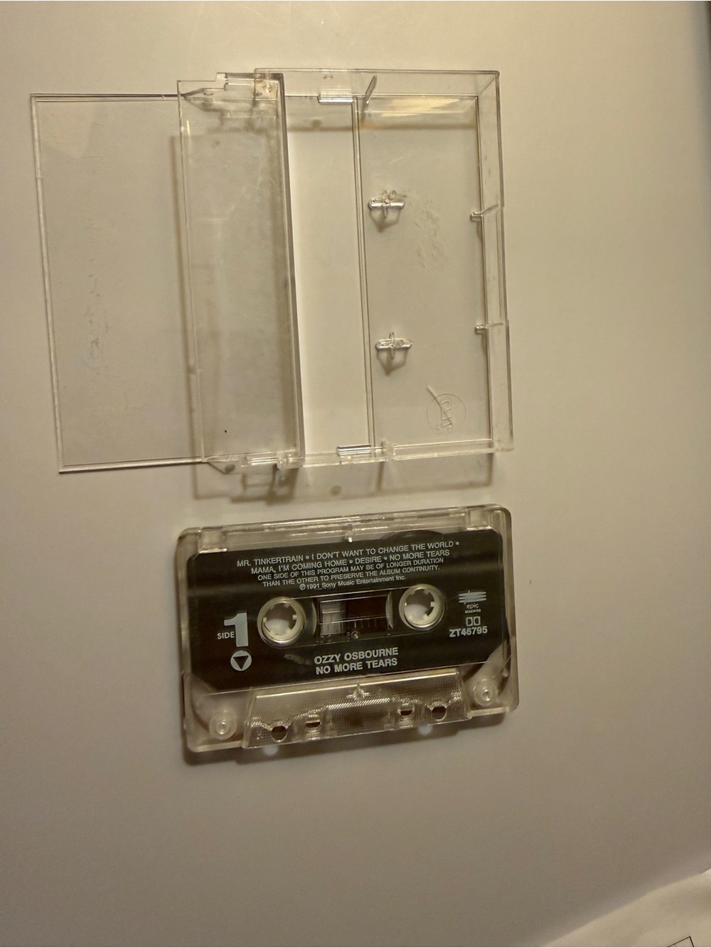 Ozzy Osbourne “No More Tears” Cassette